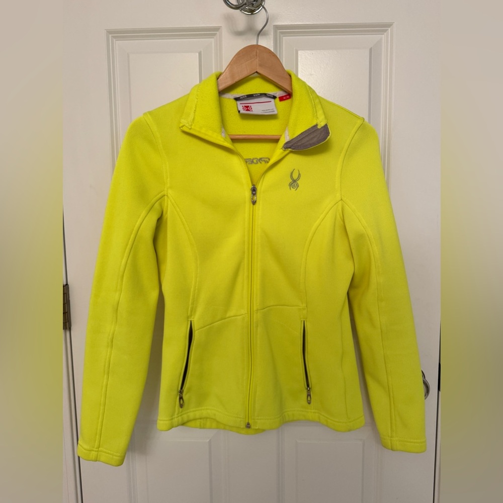 Spyder Women's Vibrant Lime Green Ski Jacket